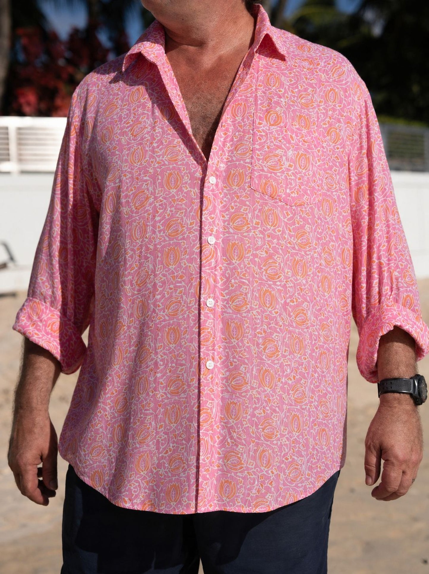 Sunset Bloom Shirt - limited