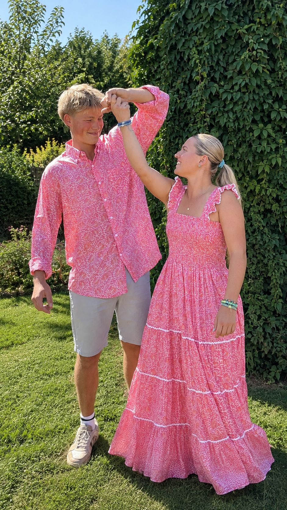 Sunset Bloom Dress